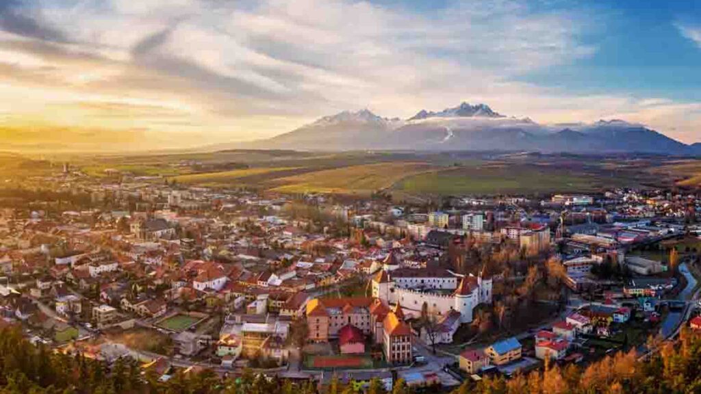 Kežmarský hrad a historické centrum Kežmarku